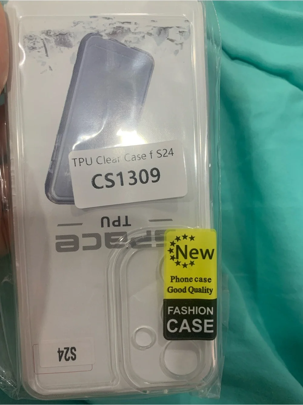 Clear shockproof TPU Phone Case - Transparent. Works for s20, S21, S22, S23, S24